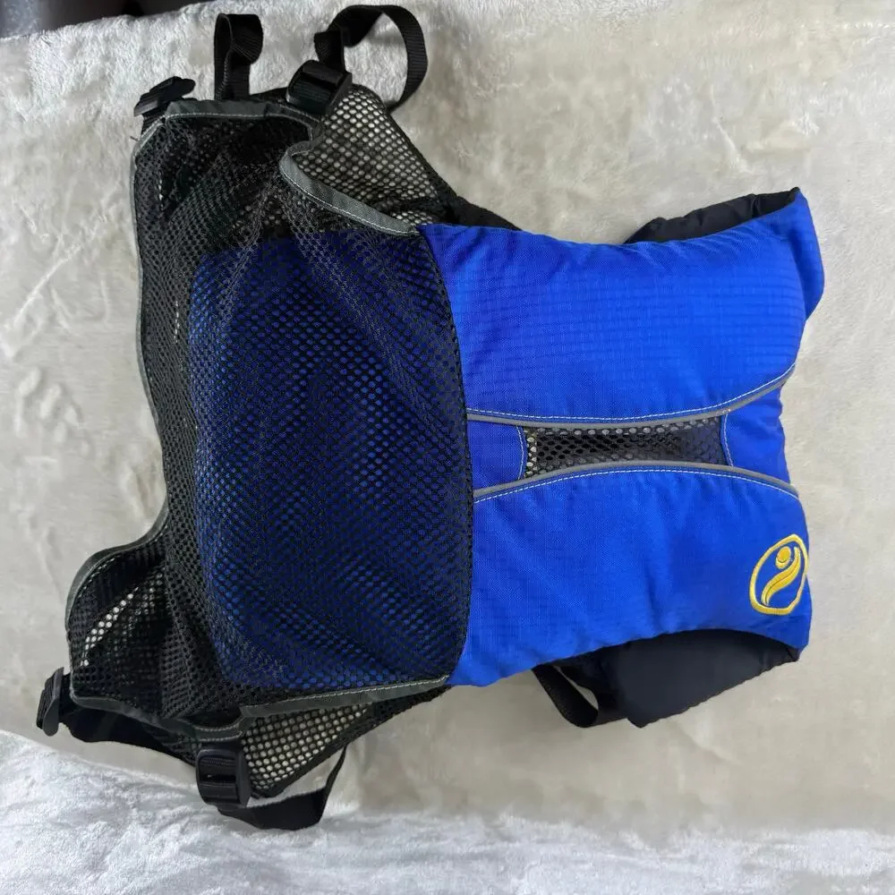 Astral V-Eight Air Escape PFD Life Vest Adult Large Blue Boating Kayaking
